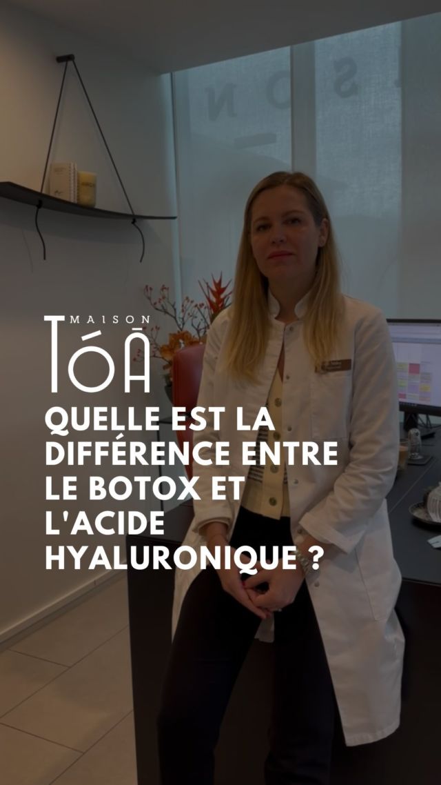 Quelle est la différence entre le botox et l’acide hyaluronique ? @dr_alexandramiles vous répond!  Plus d’information sur www.maisontoa.com  #acidehyaluronique #botox #fillers #plasticsurgery